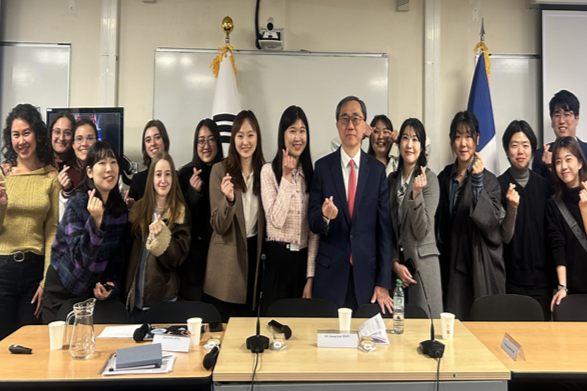 시앙스포 국제관계대학(PSIA) 주최 대사 초청 강연