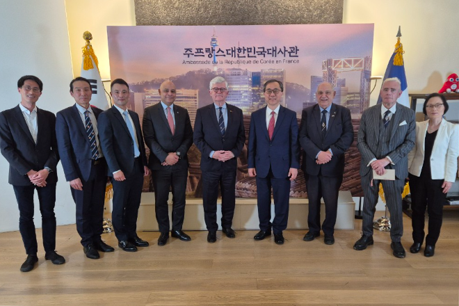 프랑스 한국전참전협회 대표 초청 만찬 간담회