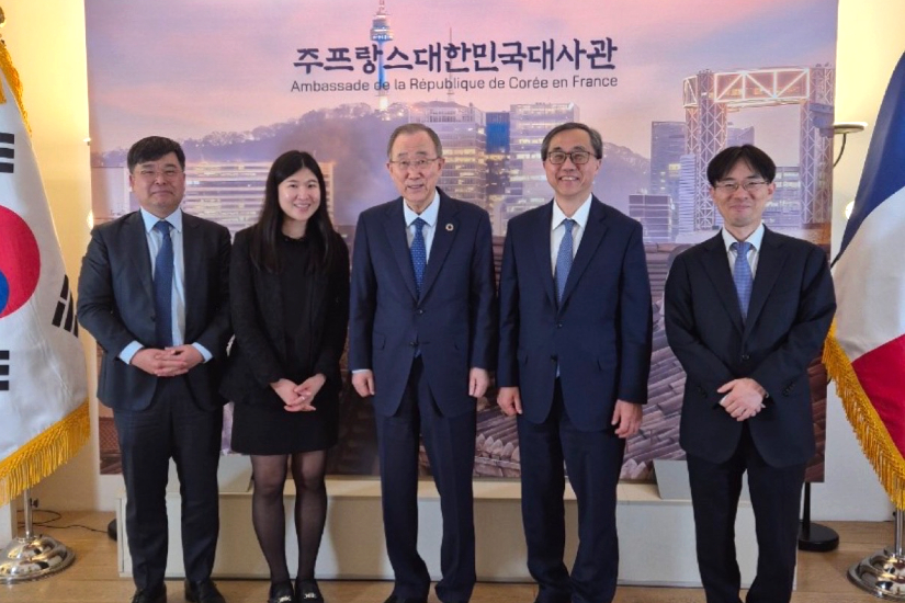반기문 前유엔사무총장 및 글로벌녹색성장연구소(GGGI) 의장 초청 만찬(5.5.)